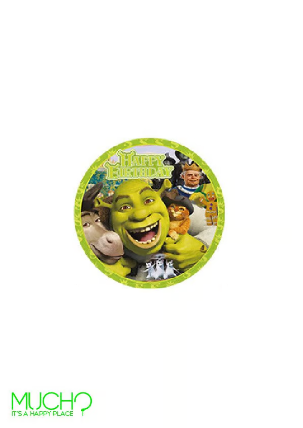 Shrek 7 Inch Plates