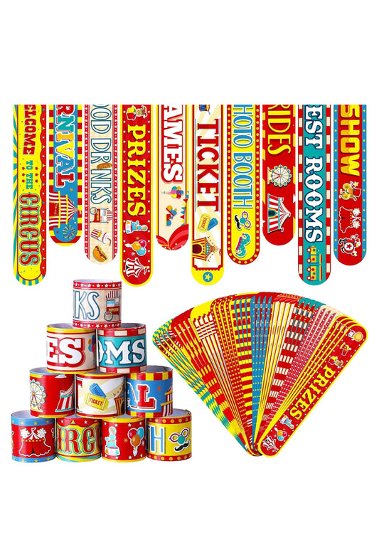 Circus Slap Bracelet (Pack of 12)