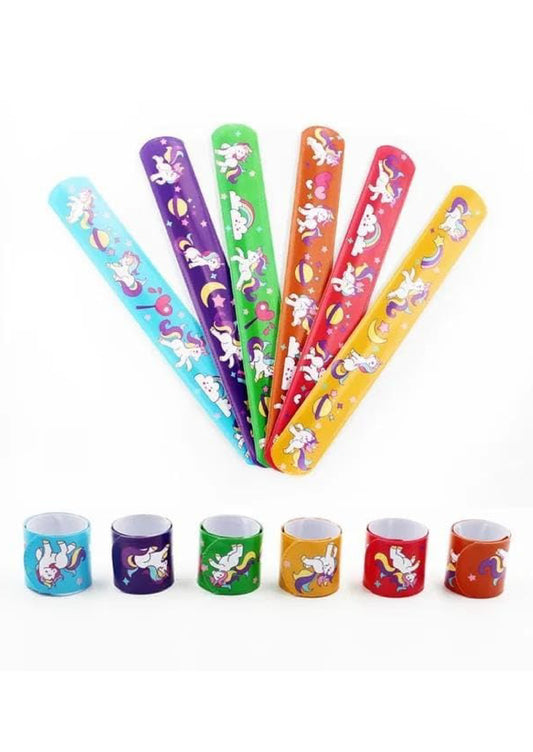 Unicorn Slap Bracelet (Pack of 12)