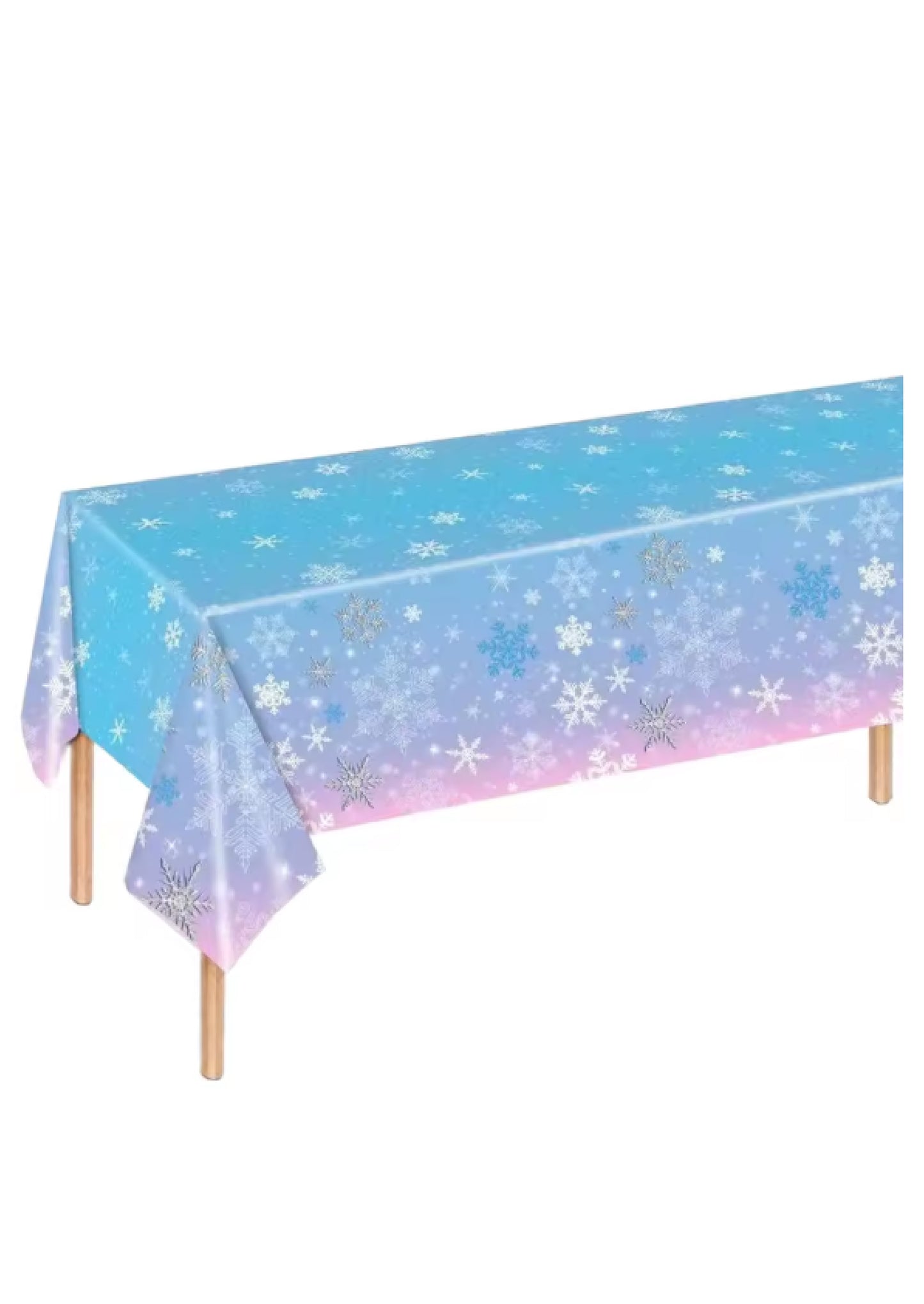 Snow Flakes Table Cover