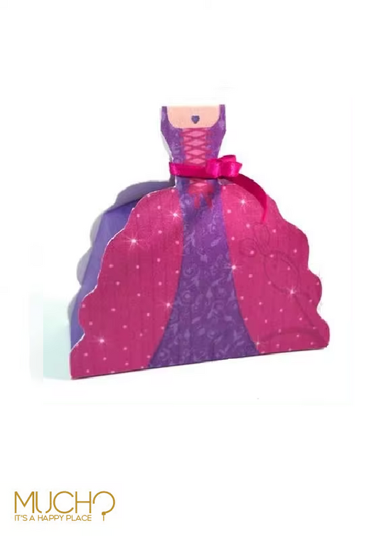 Princess Favor Box (Pack of 4)