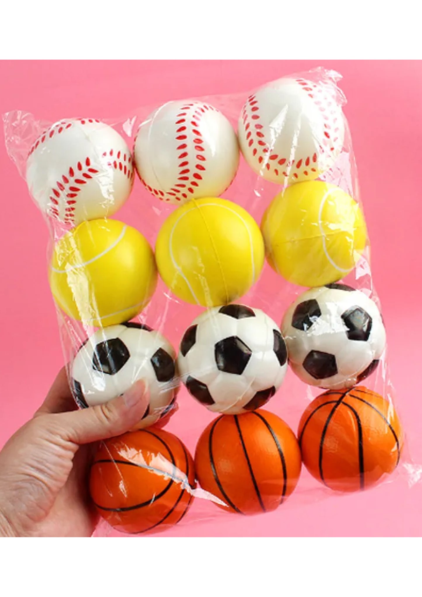 Sports Stress Ball (Pack of 12)