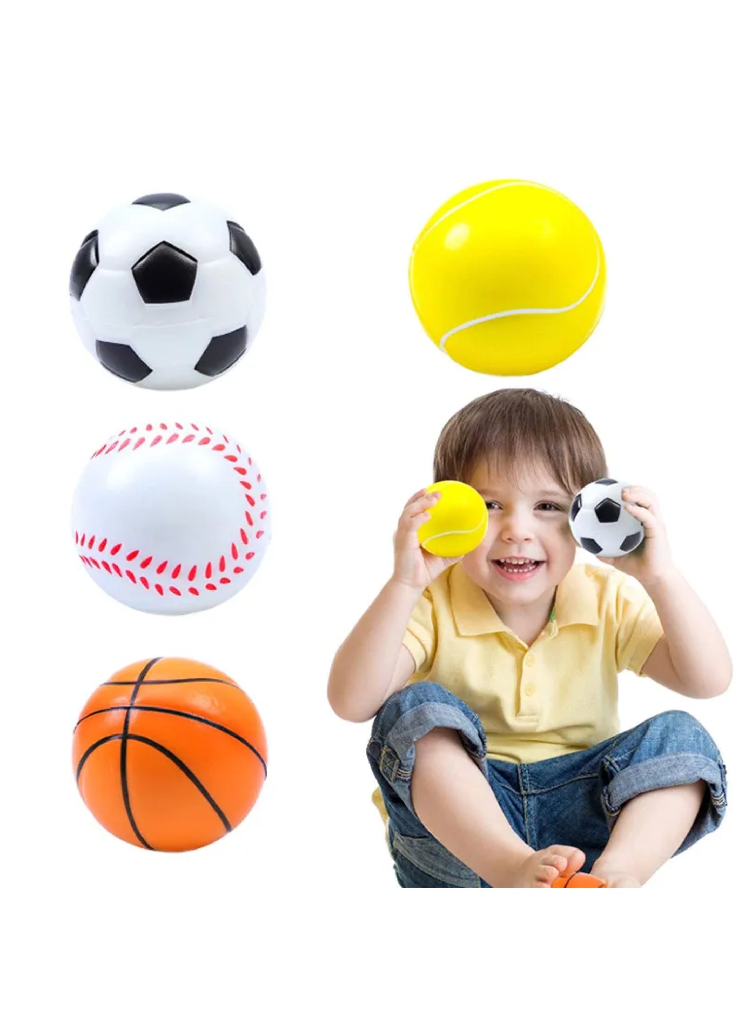 Sports Stress Ball (Pack of 12)