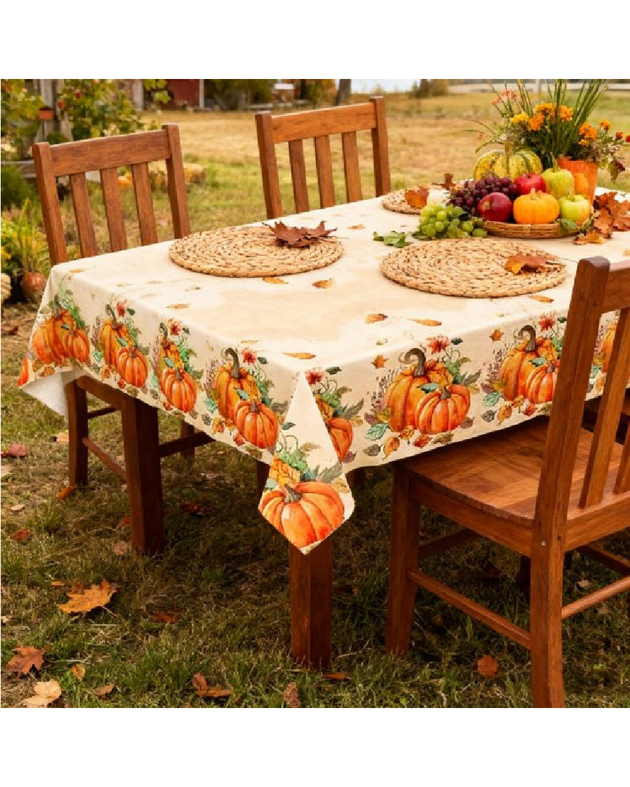 Pumpkin Table Cover