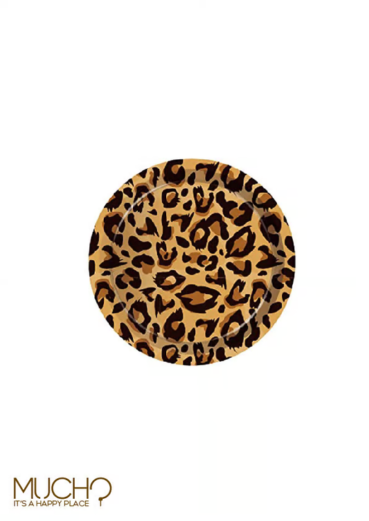 Leopard 7 Inch Plates