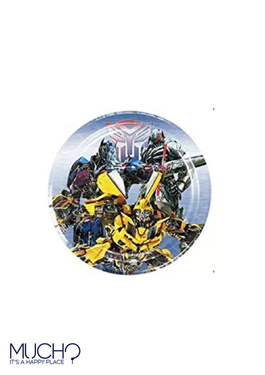 Transformers 7 Inch Plates