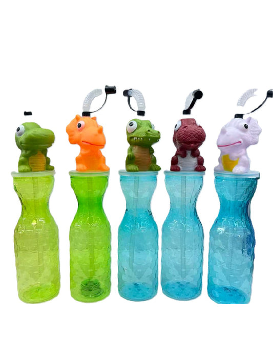 Dinosaur Plastic Tumbler (1 Pc)