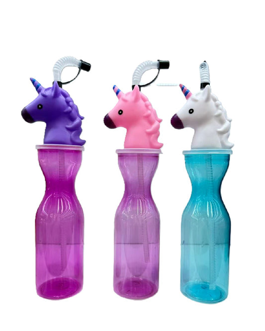 Unicorn Plastic Tumbler (1 Pc)