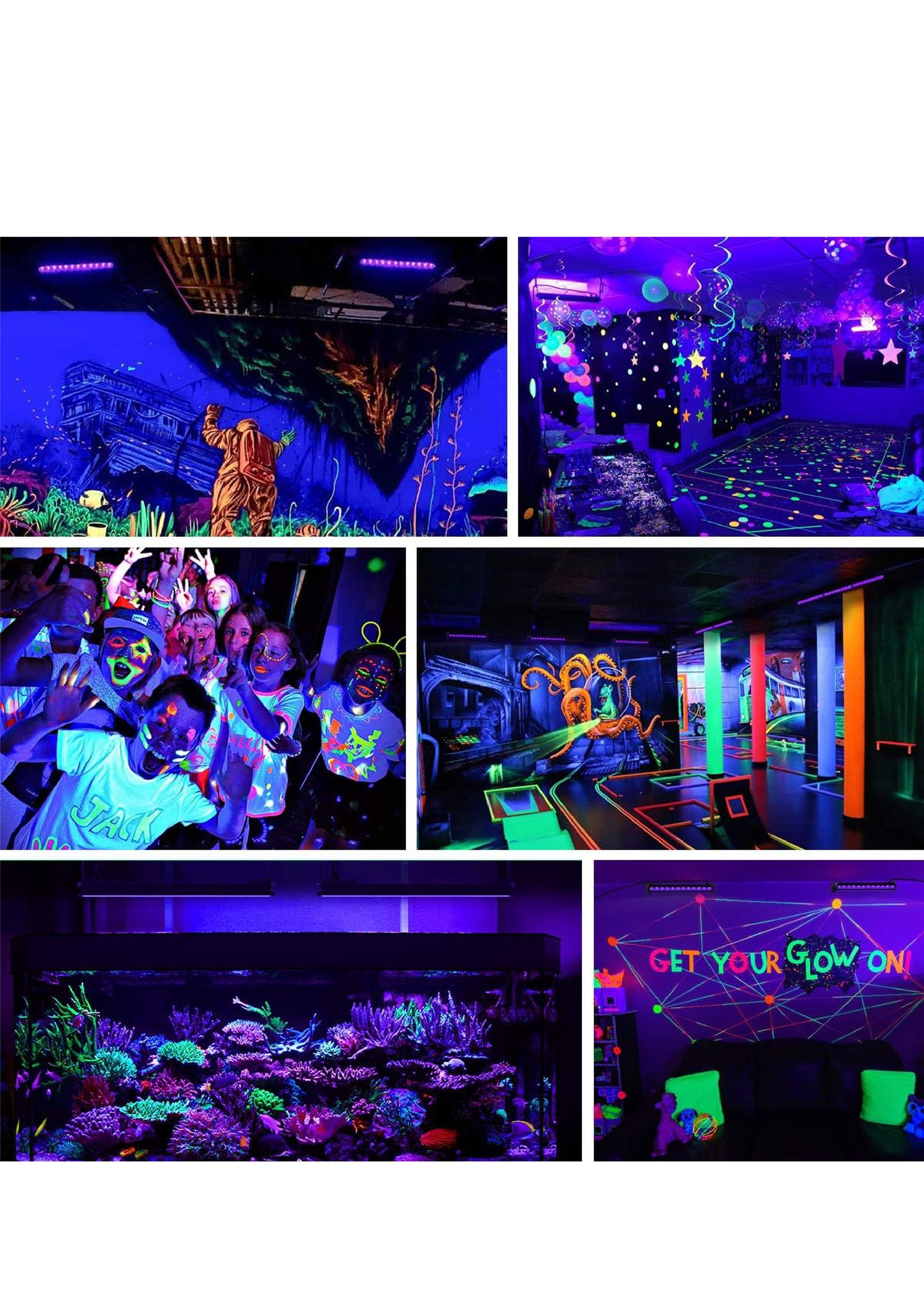 UV LED Black Light Bar