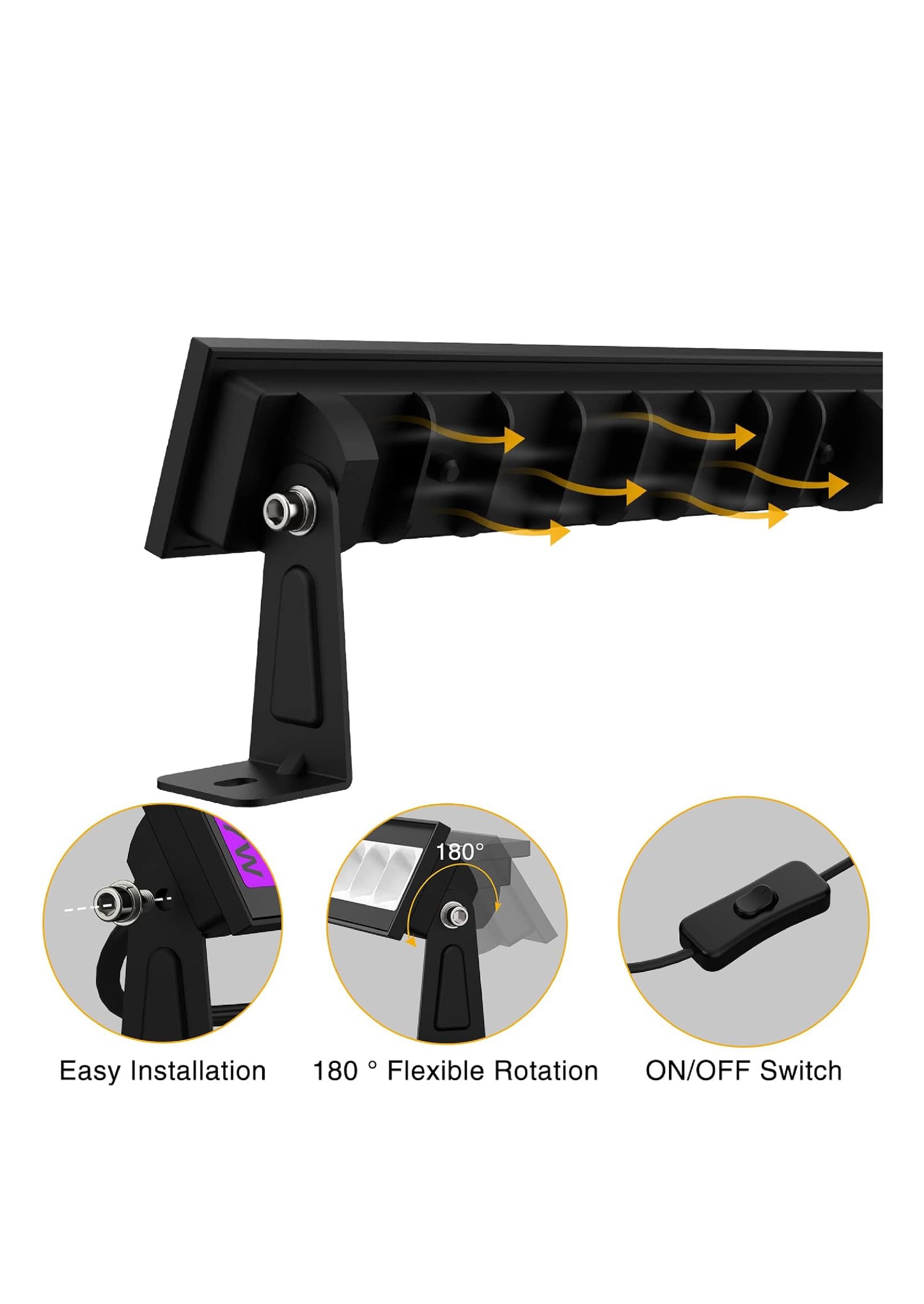 UV LED Black Light Bar