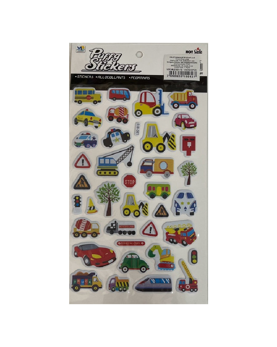 Vehicle Sticker Sheet