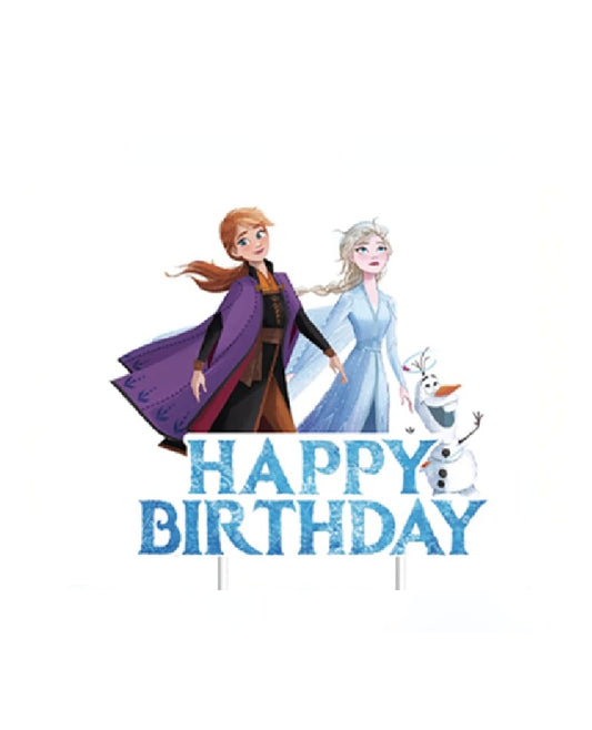 Frozen Cake Topper