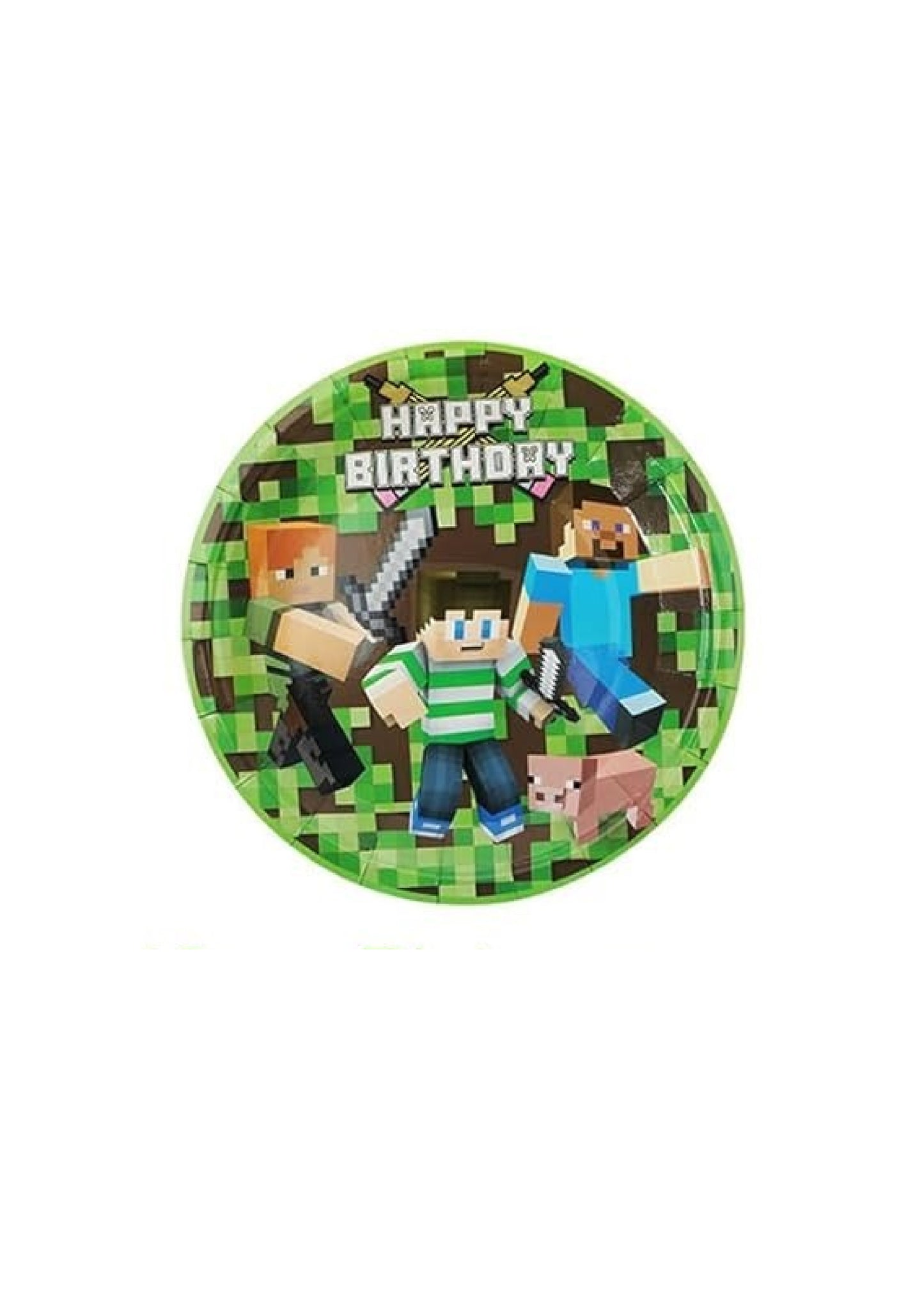 Minecraft 7IN Plate