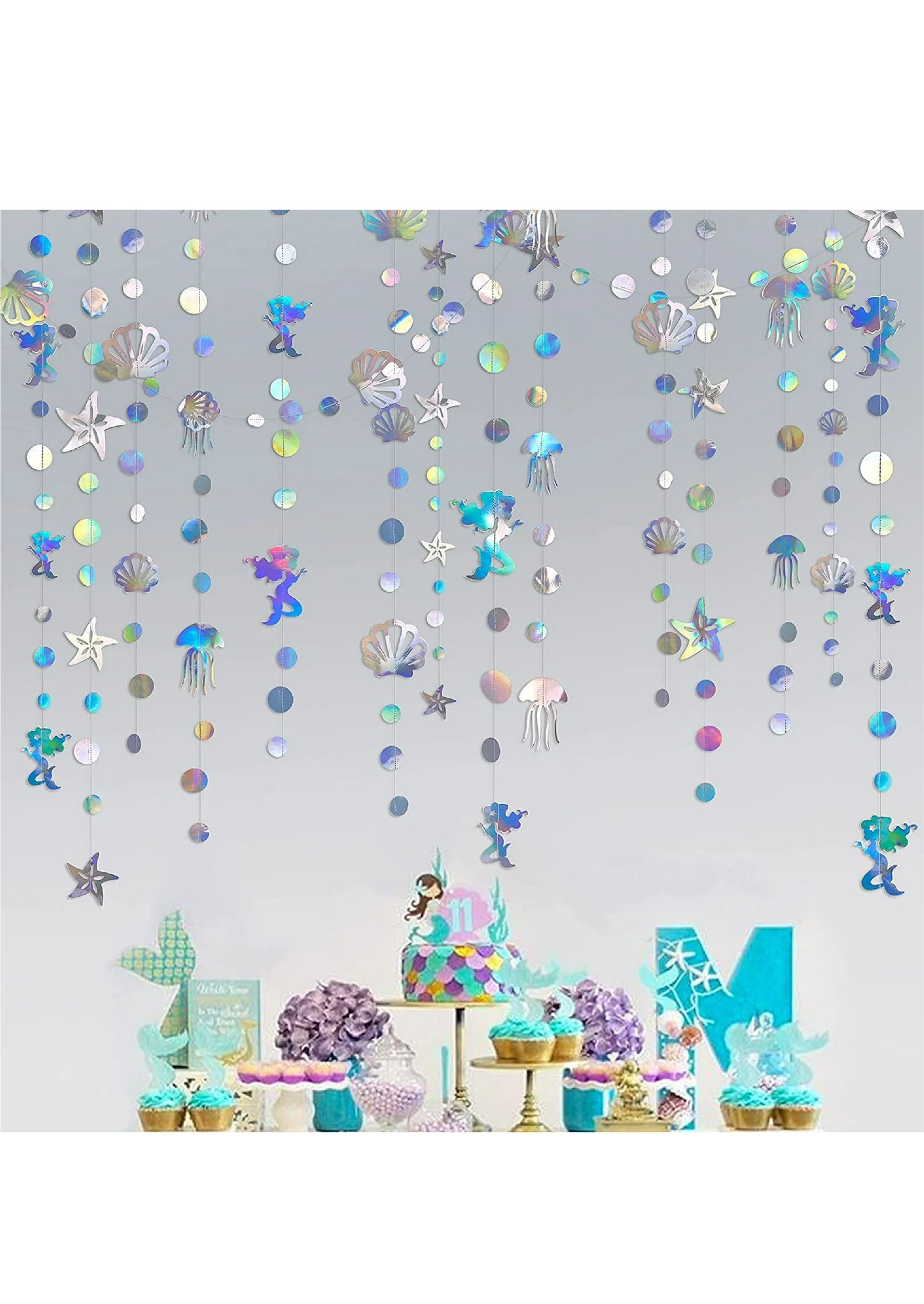 Mermaid Metallic Garland