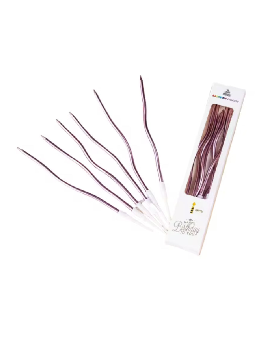Twisted Metallic Candles