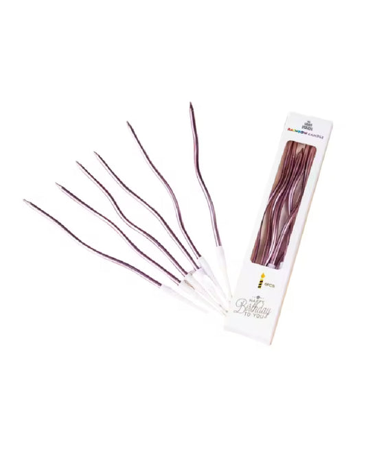 Twisted Metallic Candles