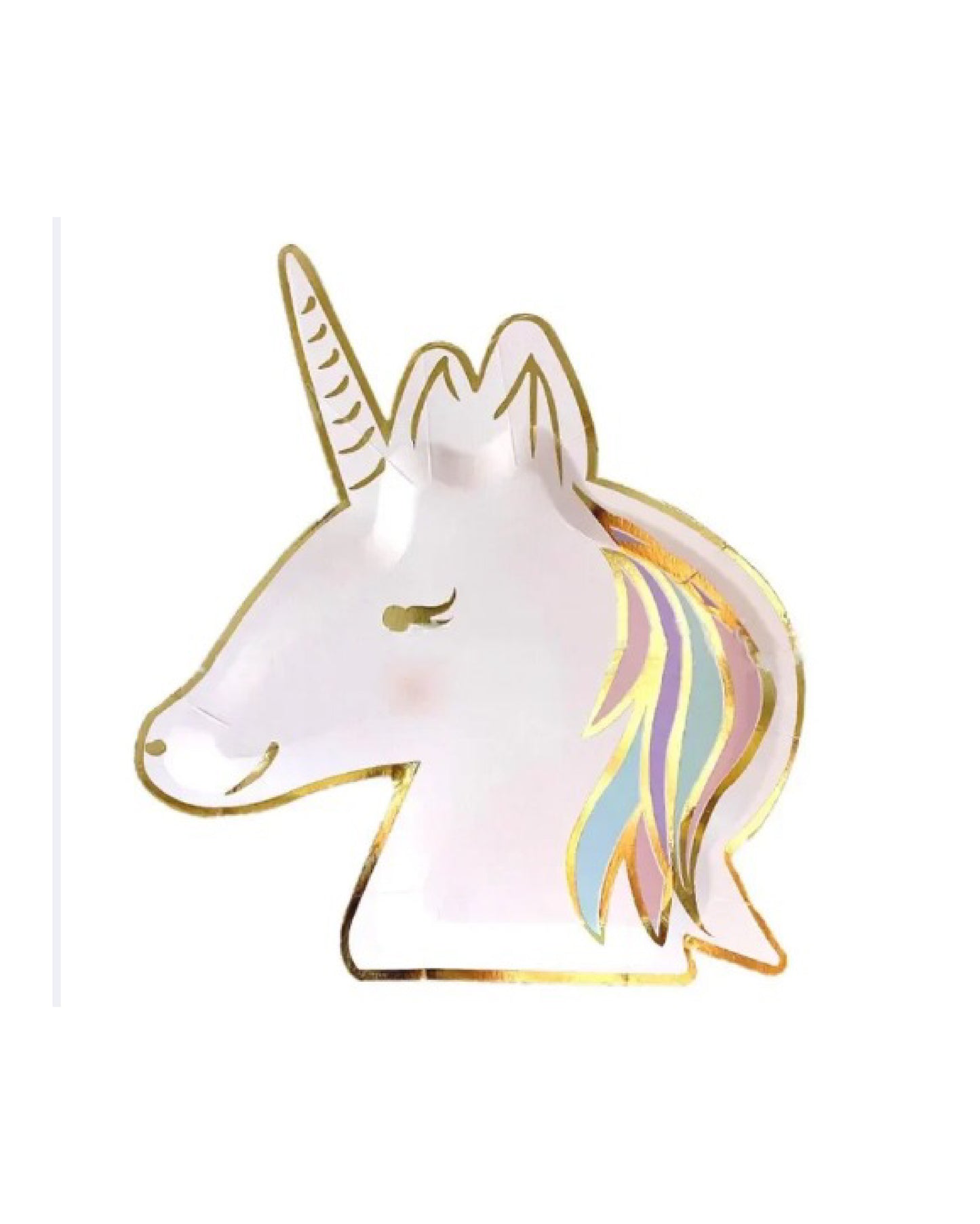 Unicorn Shape Plates