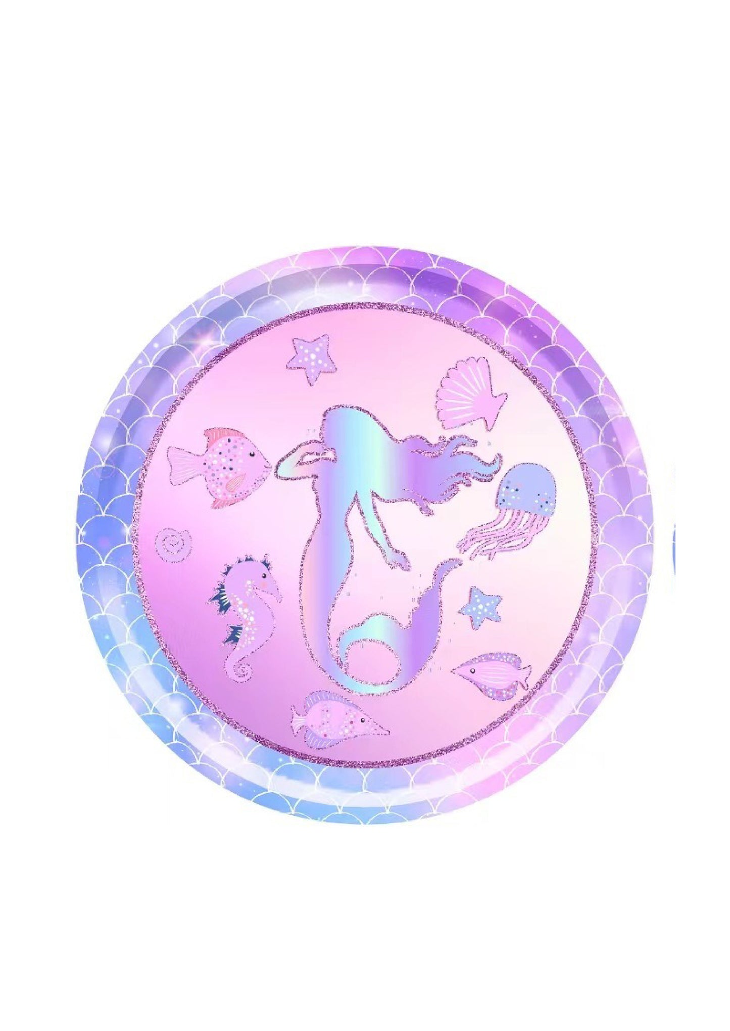 Mermaid 9IN Plate