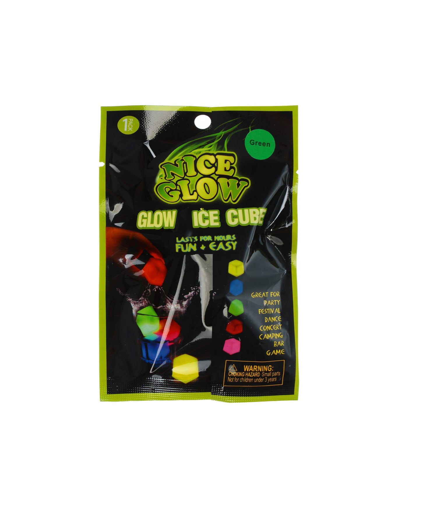 Glow In The Dark Ice Cubes