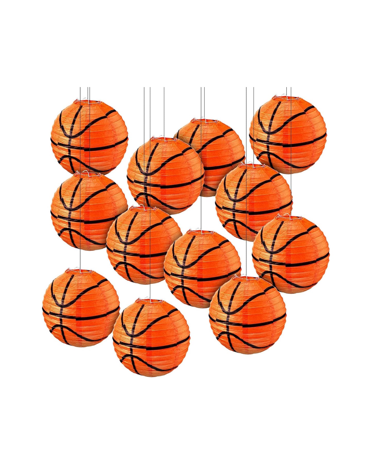 Basketball Large Lantern (1 Pc)