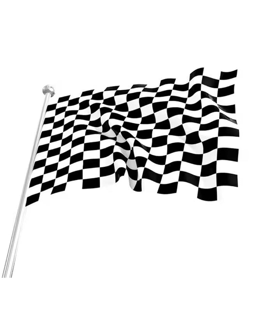 Checkered Large Flag