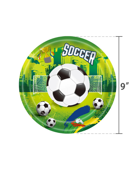 Soccer 9IN Plate