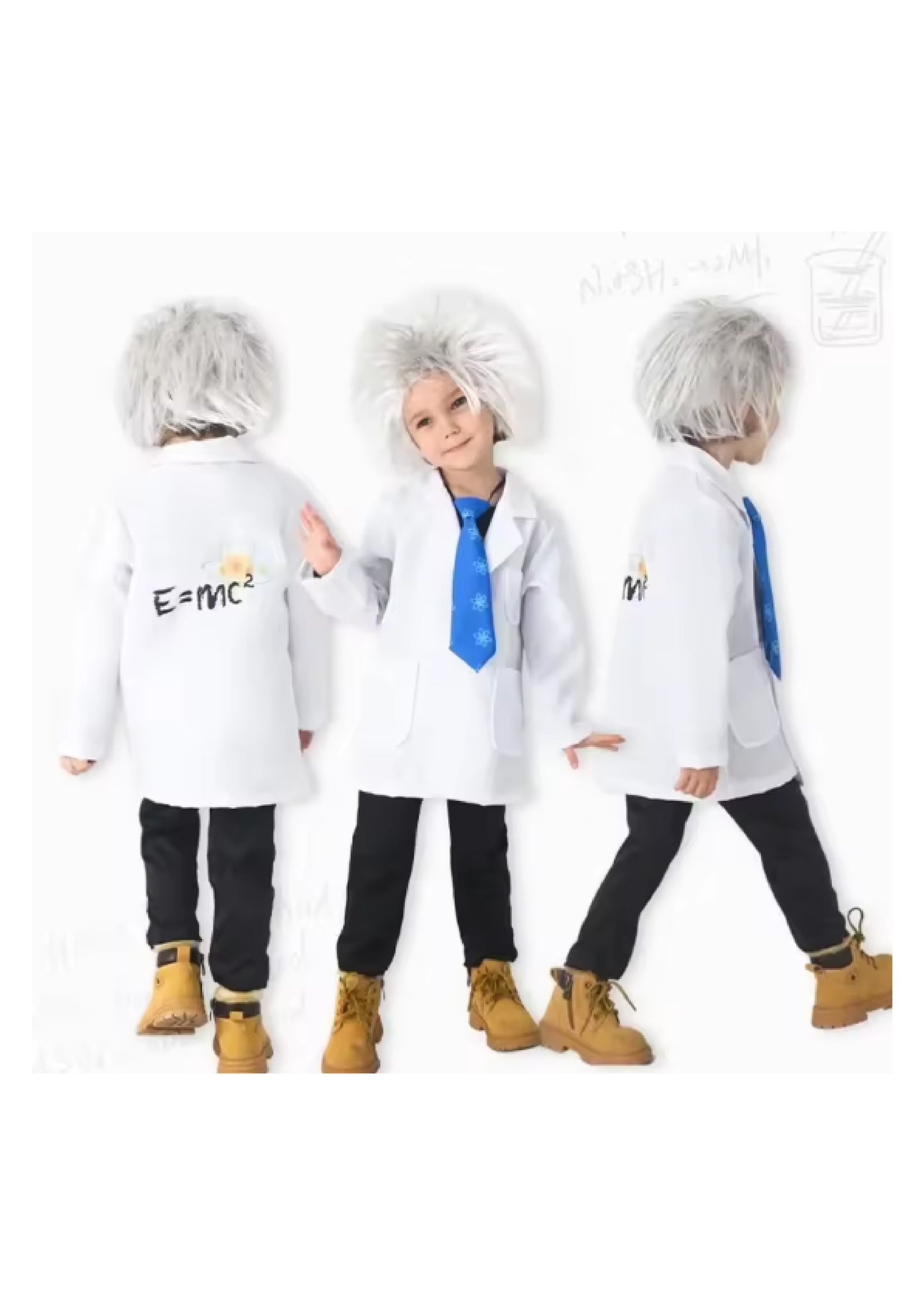 Einstein Physicist Kids Costume