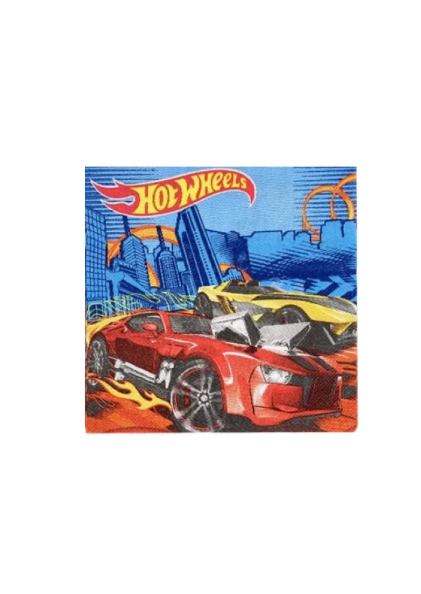 Hot Wheel Napkins