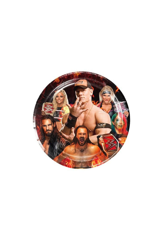 Wrestling 7IN Plate