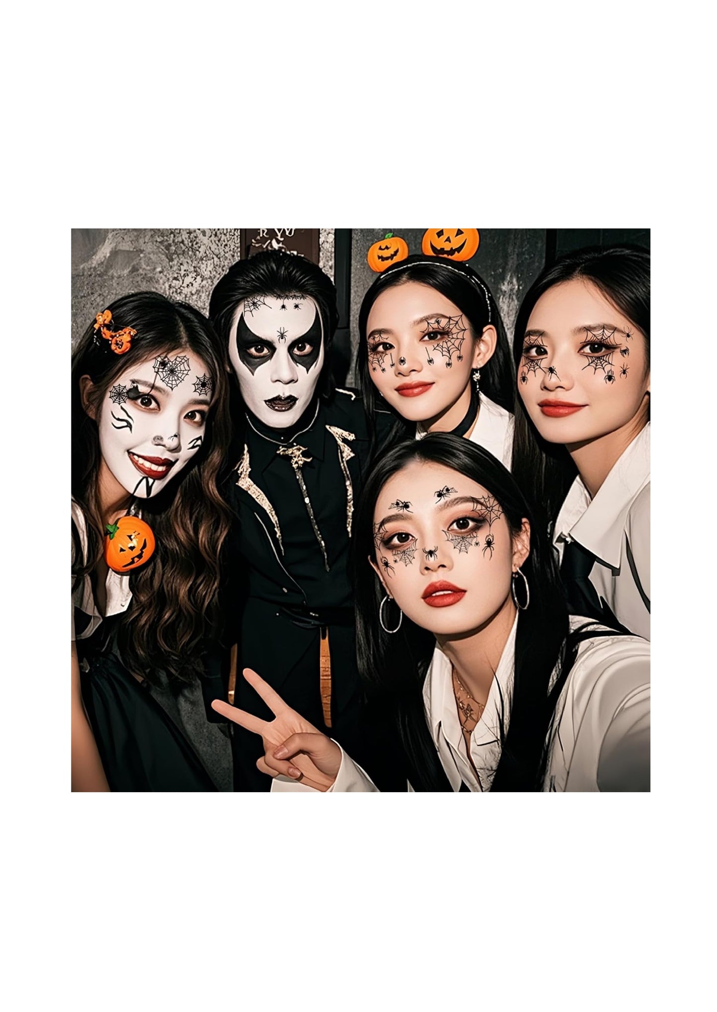 Halloween Eyeshadow Temporary Tattoo