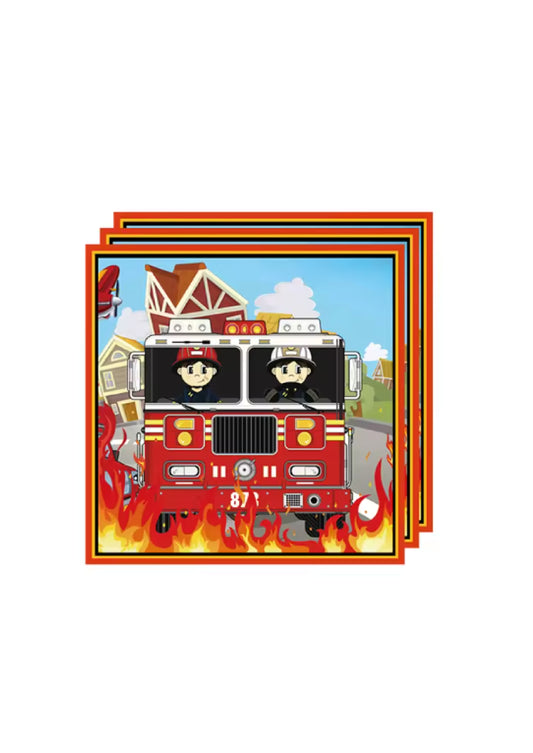 Fire Fighter Napkins