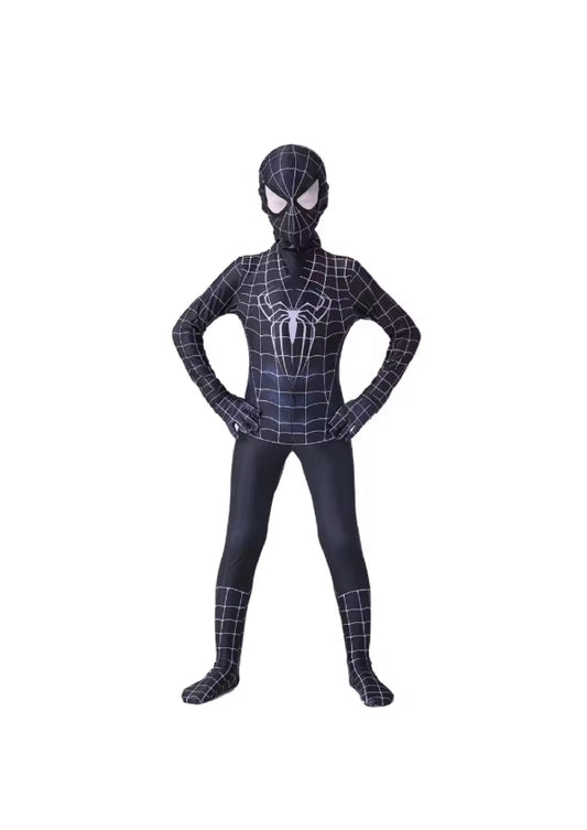 Black Spider-Man Cosplay Costume