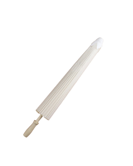 White Umbrella Beautiful Party Decor Outdoor Paper Umbrellas Stage Show