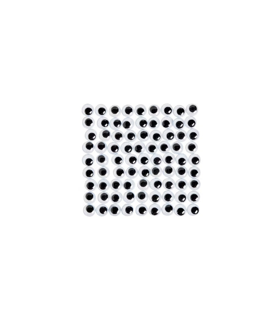 Mini Size Wiggle Googly Eyes (Pack of 80)