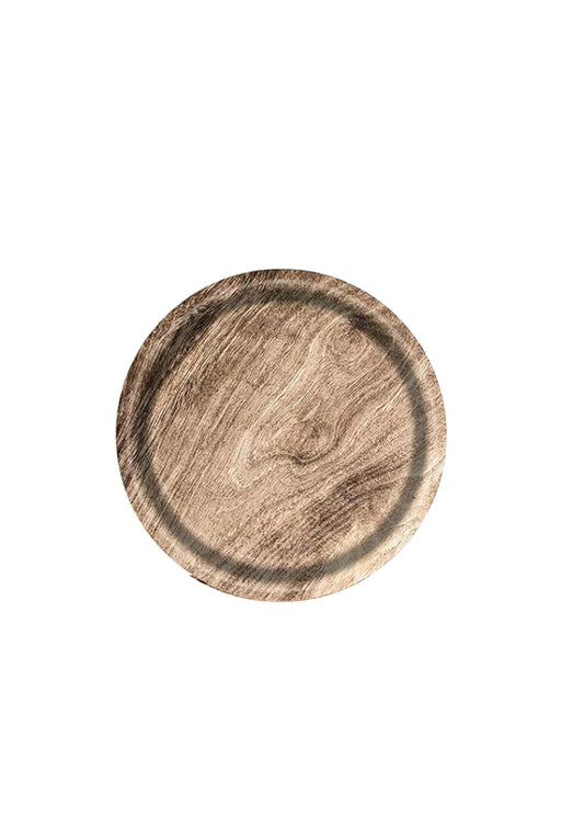 Wood Pattern 7IN Plate