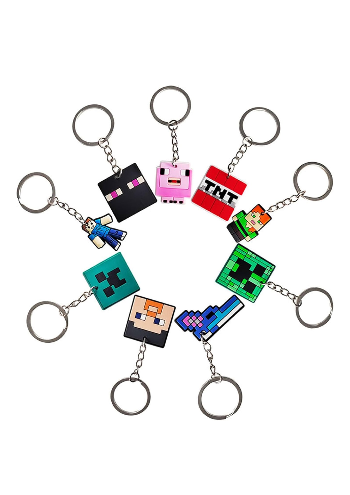 Mine Craft Key Chain