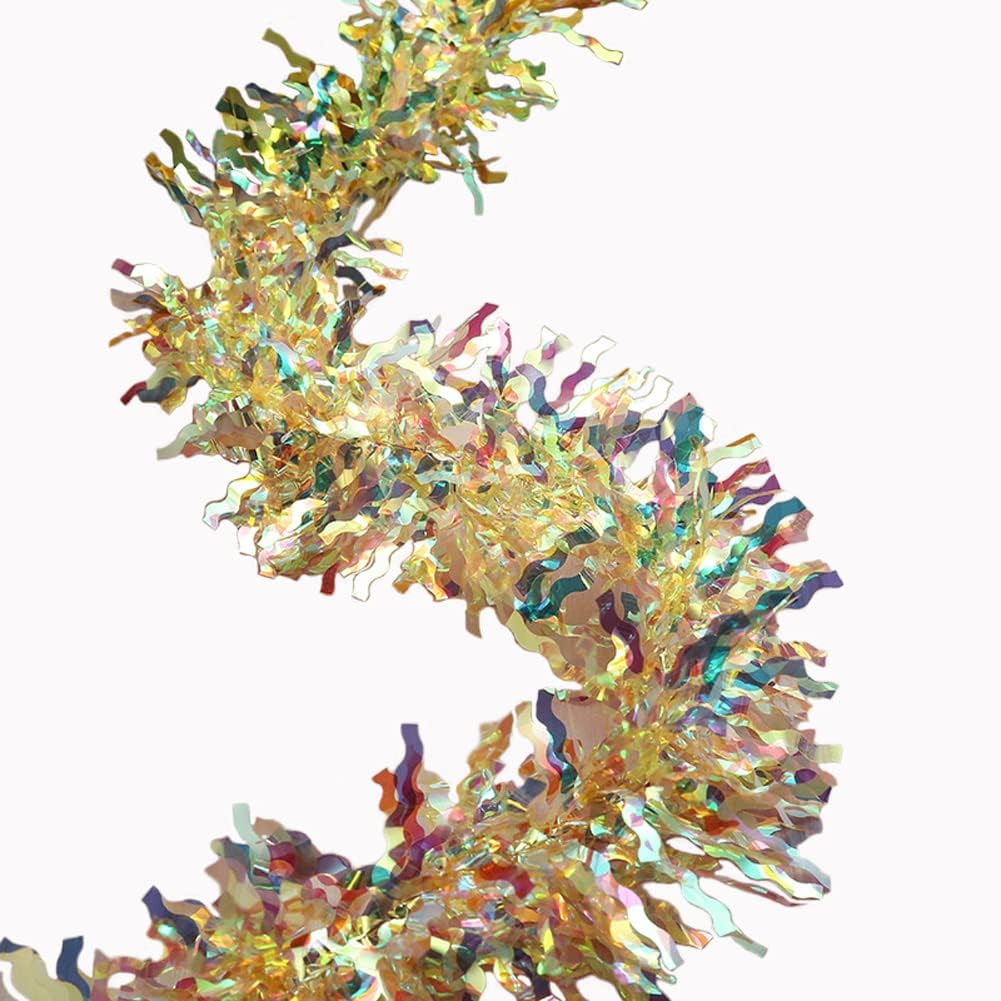 Iridescent Film Wavy Tinsel